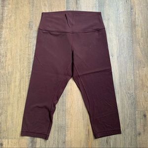 Lululemon Align Crop - 10 - DKAD VGUC